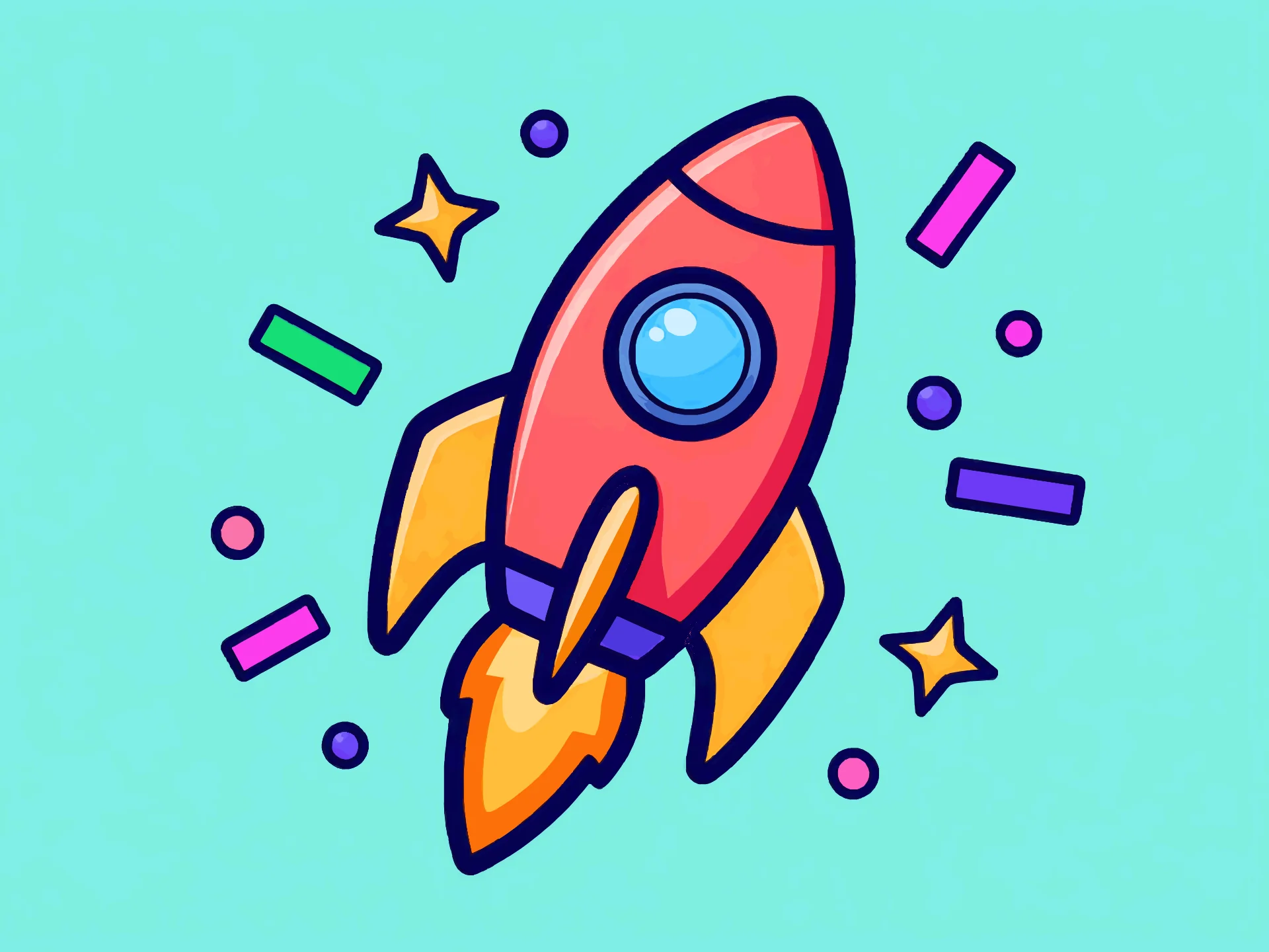 New Job card — playful style