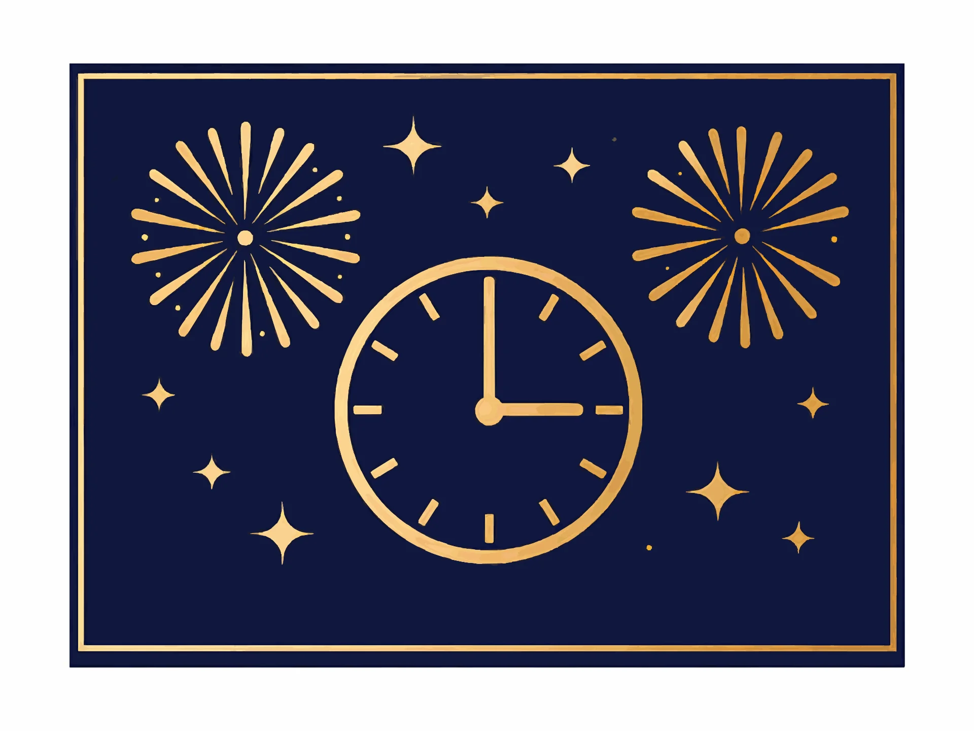 New Year card