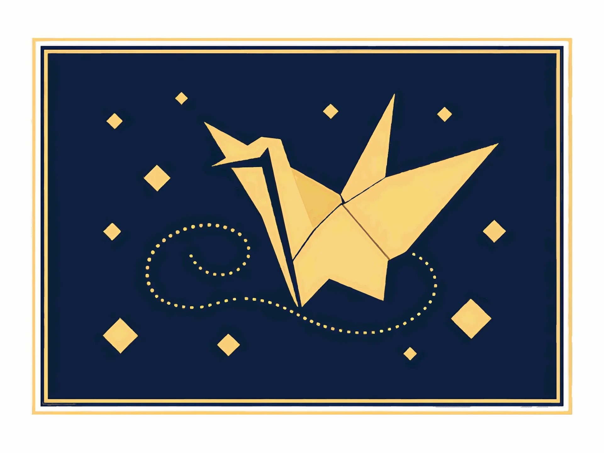 Thinking of You card — elegant style